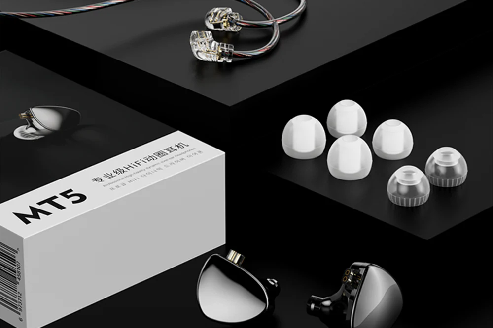 TRN MT5 Dual Dynamic Driver In-Ear Headphone - GreshamTech