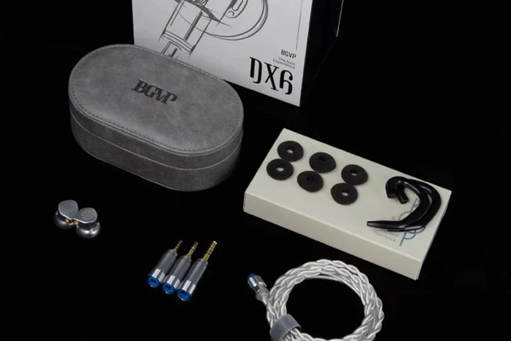 BGVP DX6 DD In-ear Headphone - GreshamTech