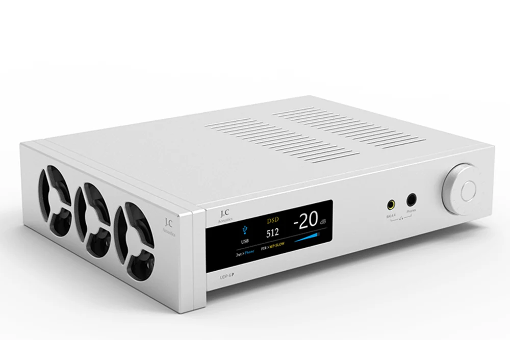 J.C Acoustics UDP-6P ES9039SPRO Desktop DAC & Headphone Amplifier - GreshamTech