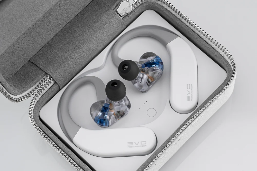 MOONDROP EVO Dual ES9318 Bluetooth Ear Hook - GreshamTech