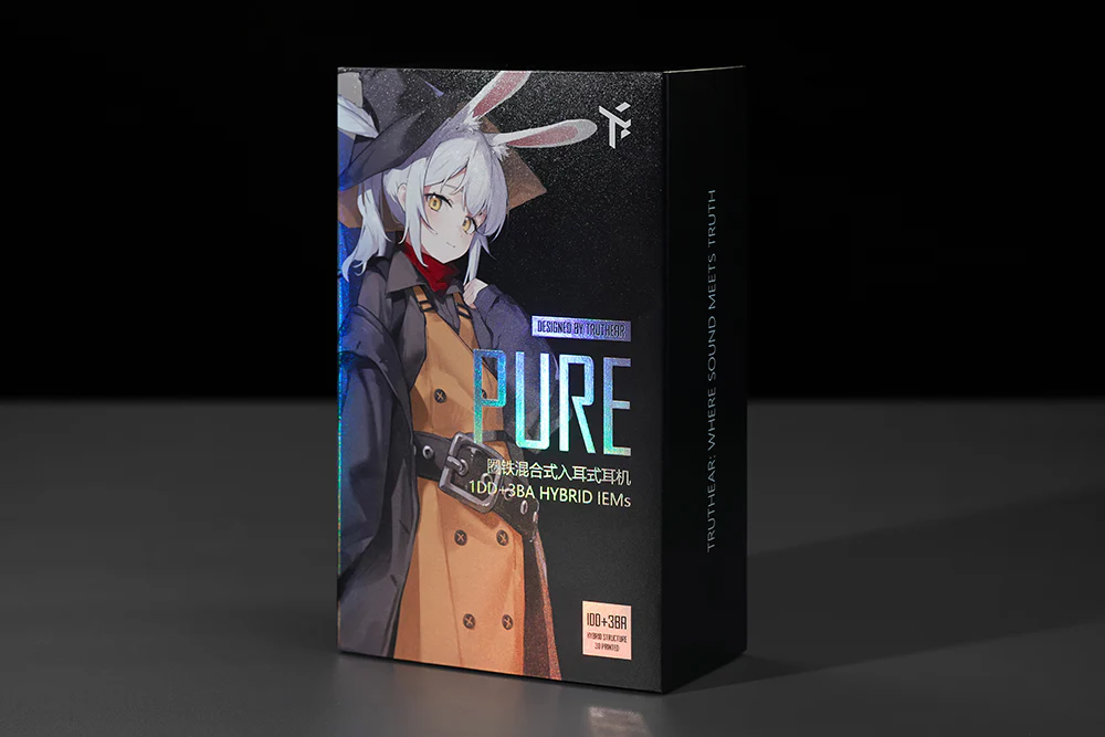 TRUTHEAR PURE 1DD+3BA In-ear Headphone - GreshamTech