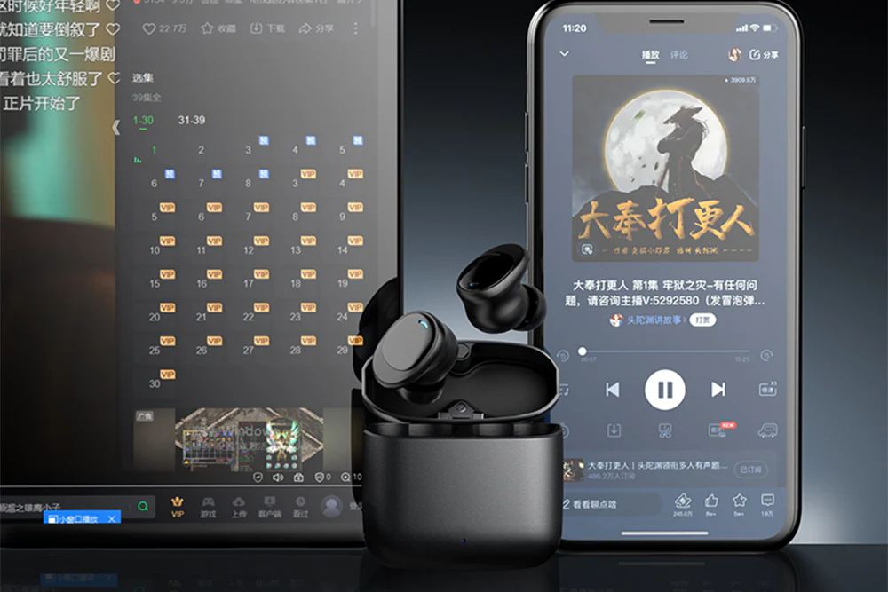 SHANLING MTW200 Plus 10mm Dynamic Driver TWS True Wireless Headphone (TWS) - GreshamTech