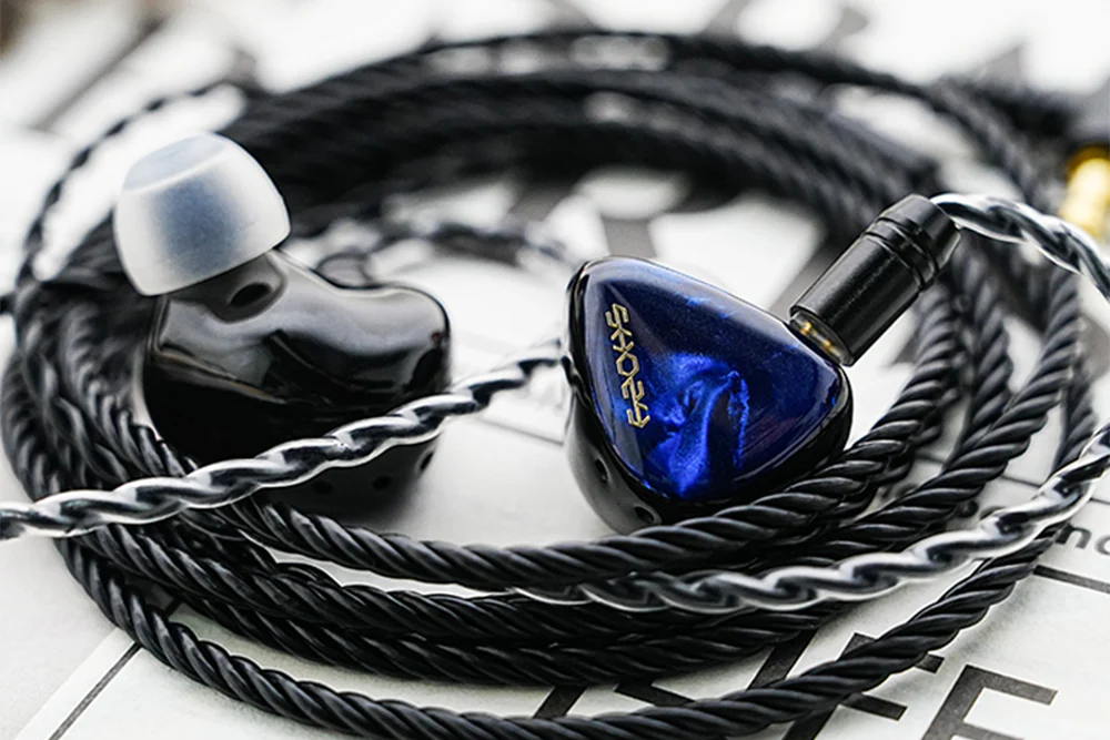 SHOZY P10 AQUA Planar Dynamic Driver In-ear Headphone - GreshamTech