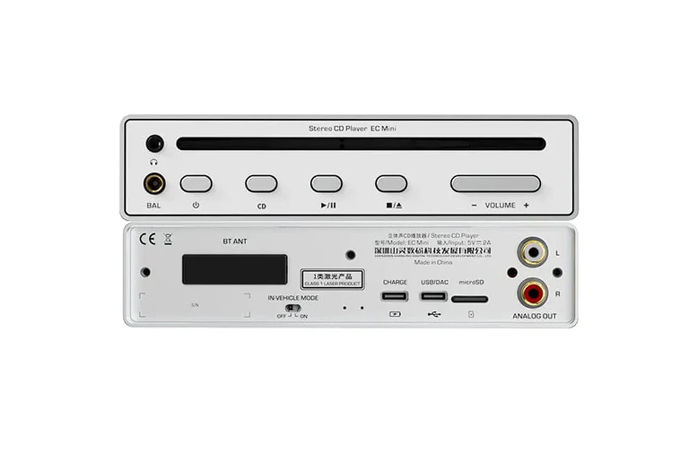 SHANLING EC Mini Dual ES9219MQ Bluetooth CD Player - GreshamTech