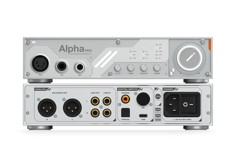 D&A Alpha Pro ES9039MSPRO Desktop DAC & Headphone Amplifier - GreshamTech