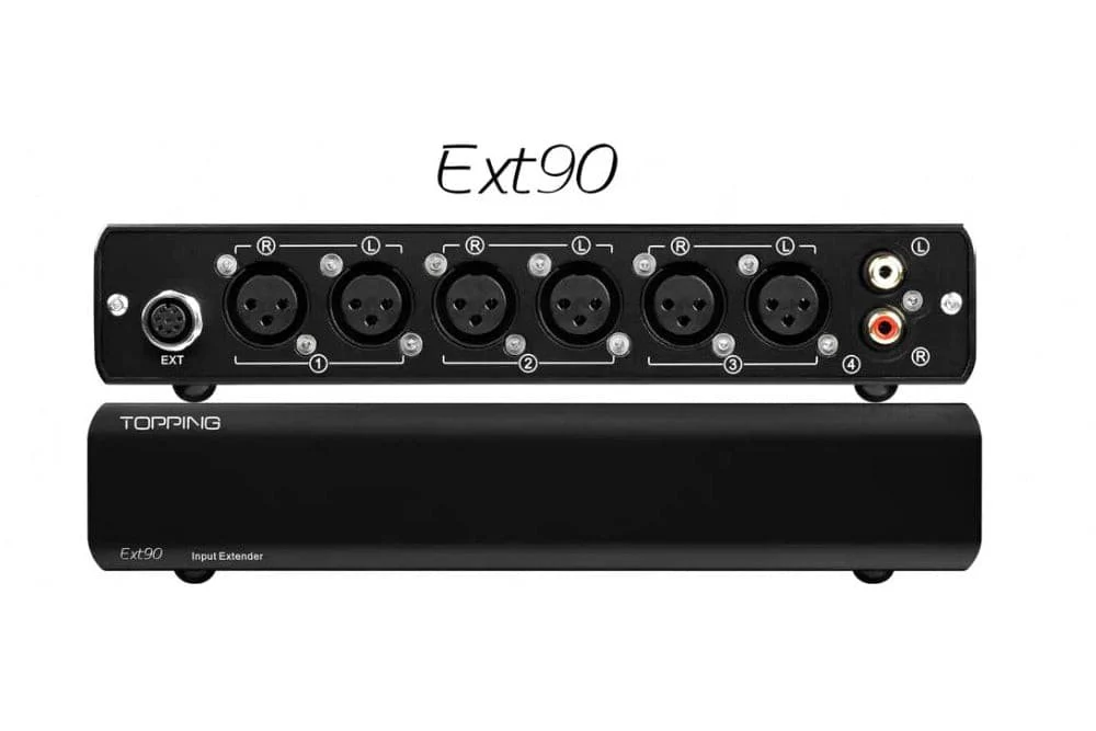 TOPPING PRE90 Preamplifier & EXT90 Extender - GreshamTech