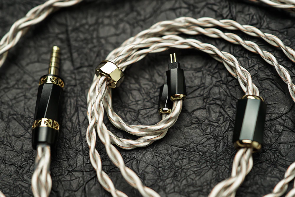 BGVP Golden Rose Headphone Upgrade Cable - GreshamTech