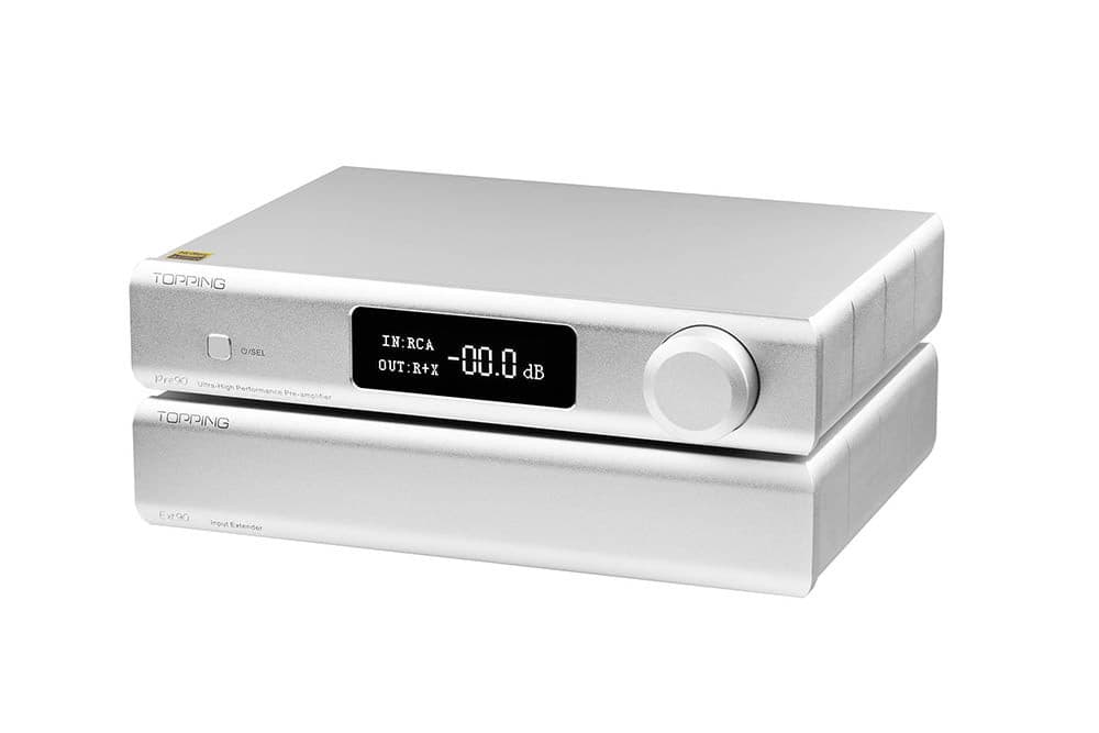 TOPPING PRE90 Preamplifier & EXT90 Extender - GreshamTech