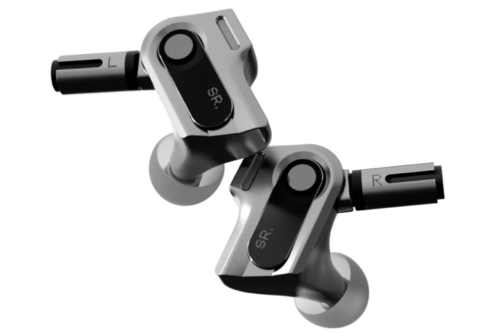 COLORFLY Silver Reference Three Dynamic Drivers In-ear Headphone - GreshamTech