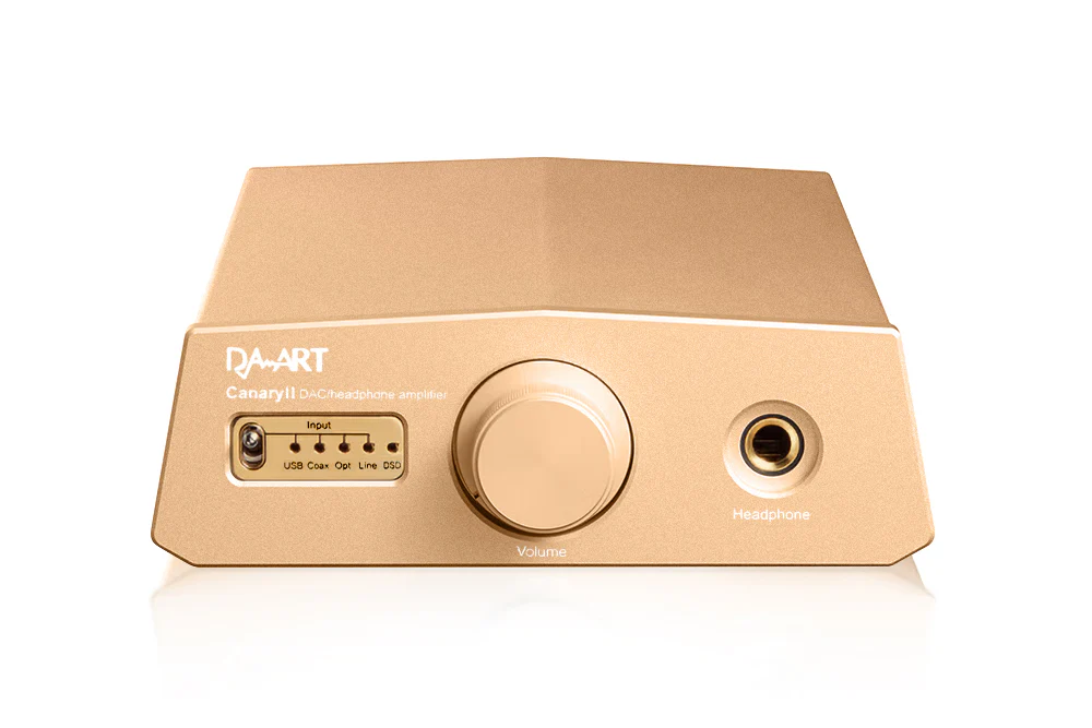 DAART CANARY II ESS9038Q2M Desktop DAC & Headphone Amplifier (YULONG) - GreshamTech