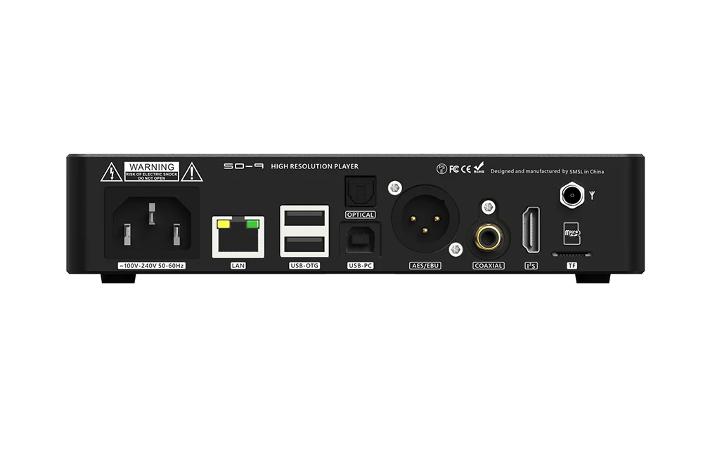 S.M.S.L SD9 Desktop Music Streamer - GreshamTech