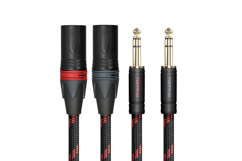 TOPPING TCT2 TRS - XLR Cable - GreshamTech