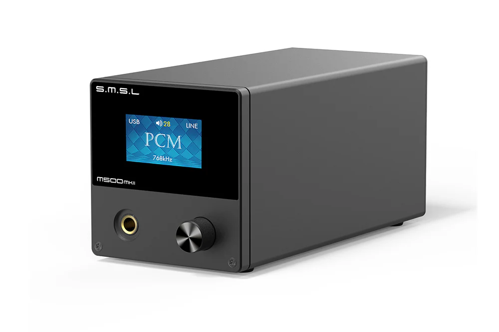 S.M.S.L M500 MKII ES9038PRO Desktop DAC & Headphone Amplifier - GreshamTech