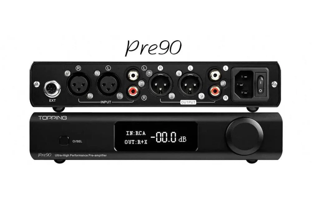 TOPPING PRE90 Preamplifier & EXT90 Extender - GreshamTech