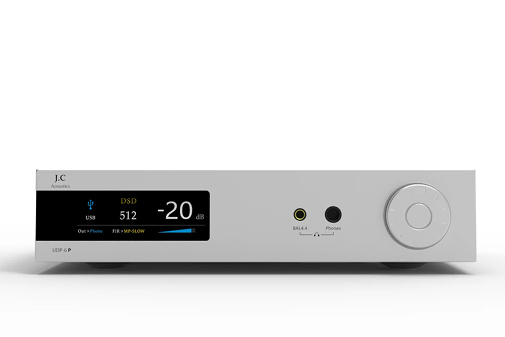 J.C Acoustics UDP-6P ES9039SPRO Desktop DAC & Headphone Amplifier - GreshamTech