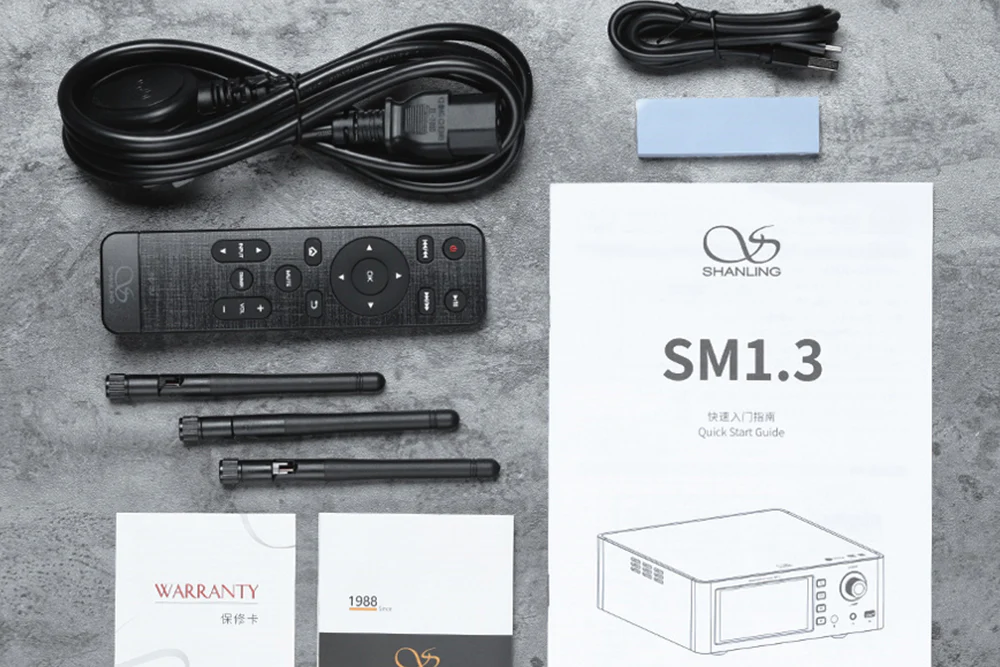 SHANLING SM1.3 AK4191+AK4499EX Streamer & DAC & AMP - GreshamTech