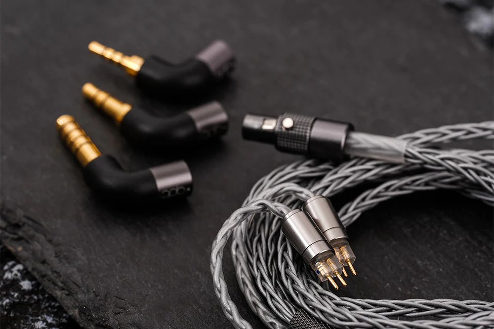 QDC x Aiuto White Tiger II 6BA+2EST In-Ear Headphone - GreshamTech