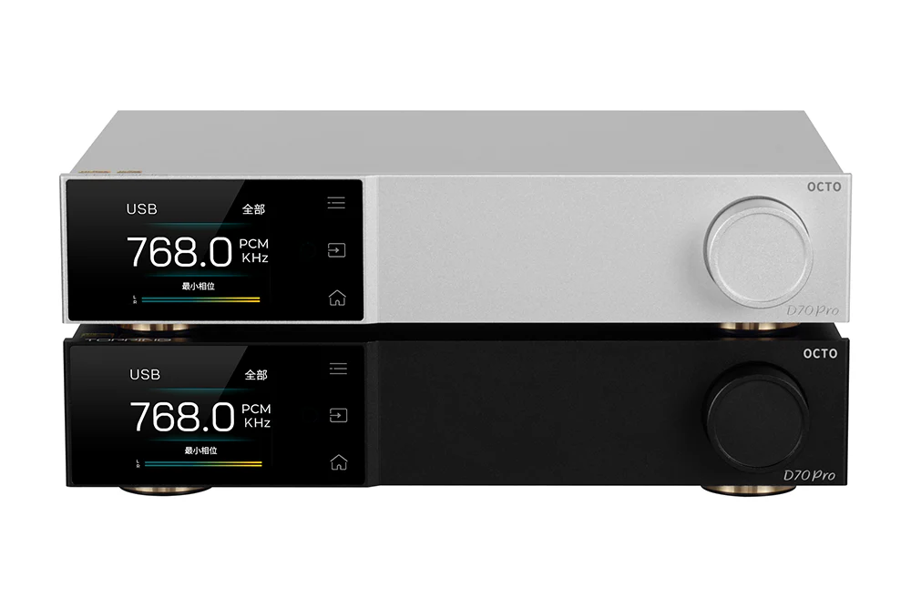 TOPPING D70 PRO OCTO Eight CS43198 Digital to Analog Convertor (DAC) - GreshamTech