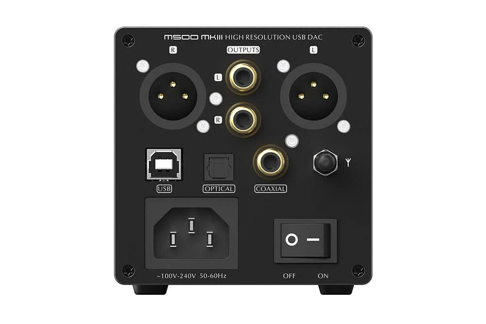 S.M.S.L M500 MKIII ES9038PRO Desktop DAC & Headphone Amplifier - GreshamTech