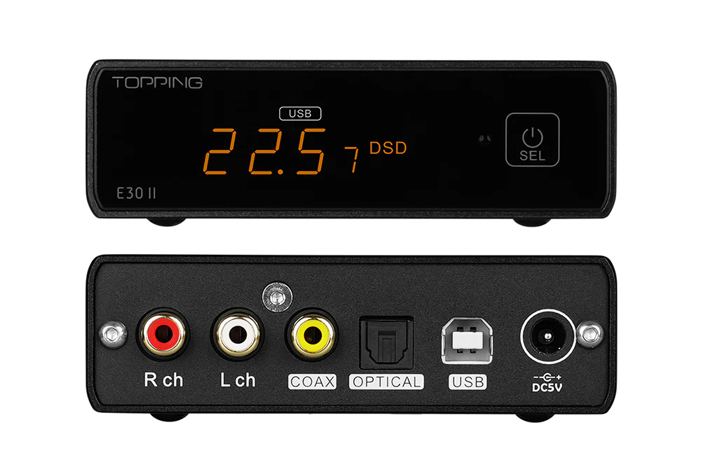 TOPPING E30 II Lite AK4493S Digital to Analog Convertor (DAC) - GreshamTech