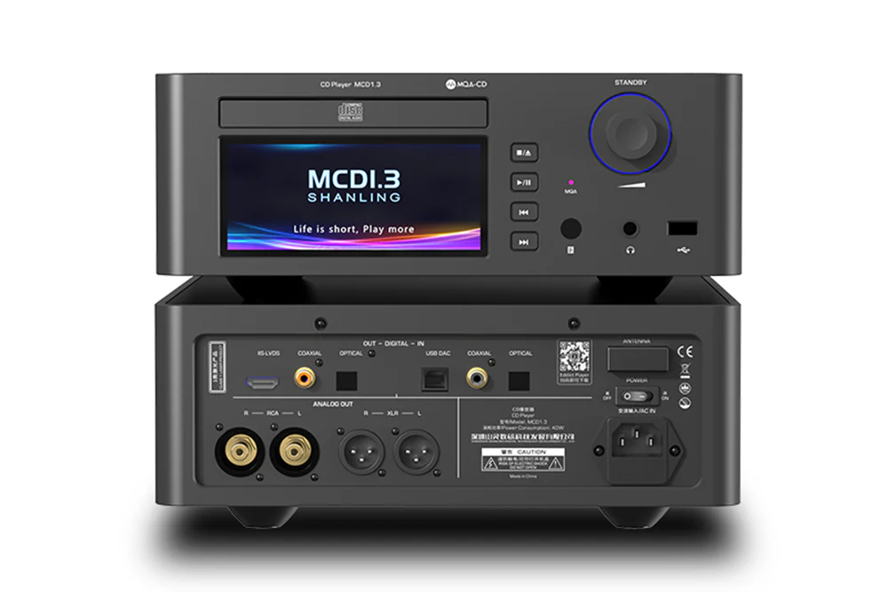 SHANLING MCD1.3 AK4191EQ+AK4499EX CD Player - GreshamTech