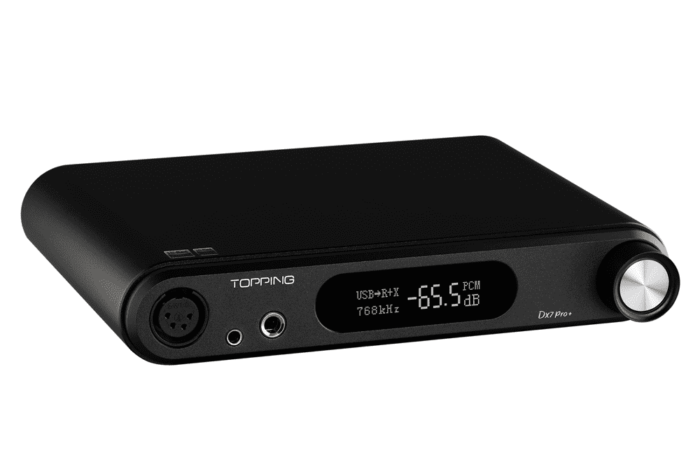 TOPPING DX7 Pro+ ES9038PRO Desktop DAC & Headphone Amplifier - GreshamTech