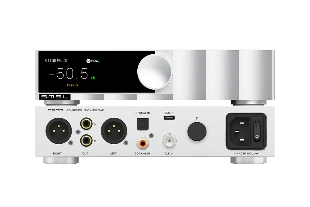 S.M.S.L D200 ROHM BD34352EKV MQA Digital to Analog Convertor (DAC) - GreshamTech