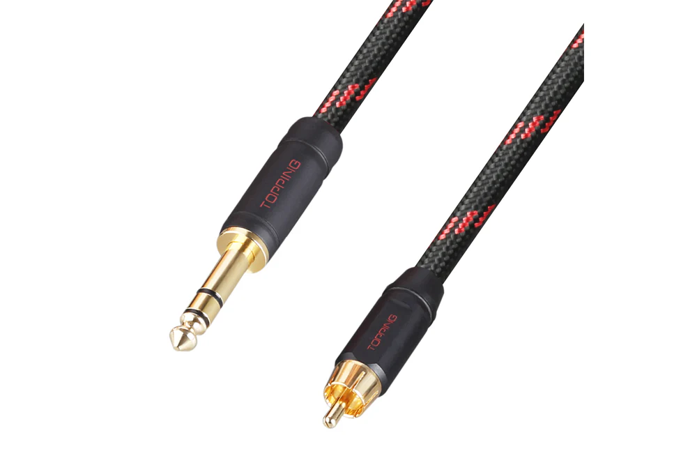 TOPPING TCRT1 RCA - TRS Cable - GreshamTech