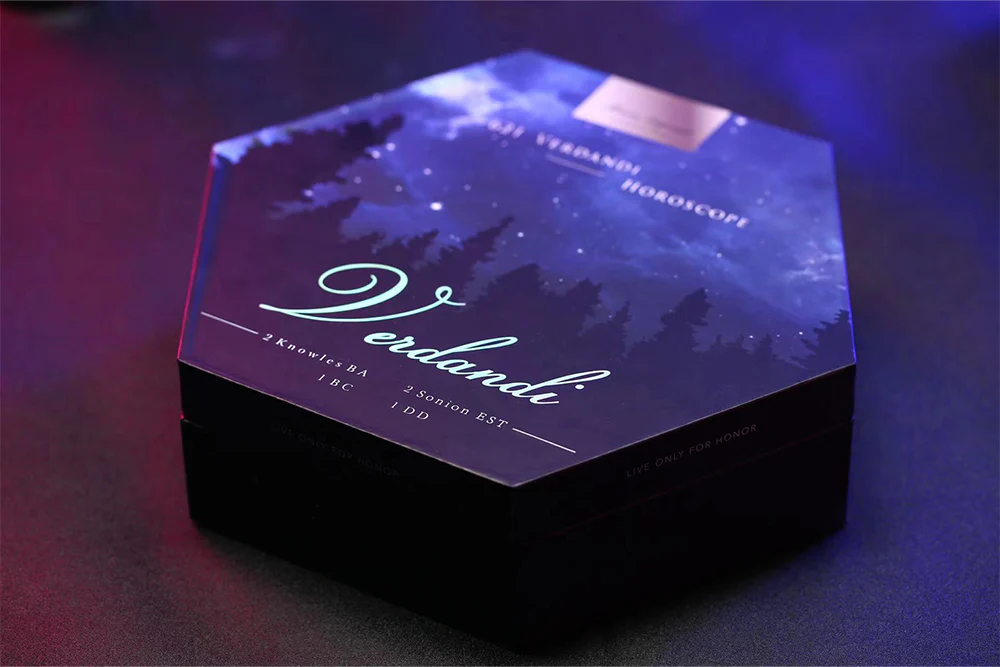 Kinera Imperial Verdandi 1DD+1BC+2BA+2EST In-Ear Headphone - GreshamTech