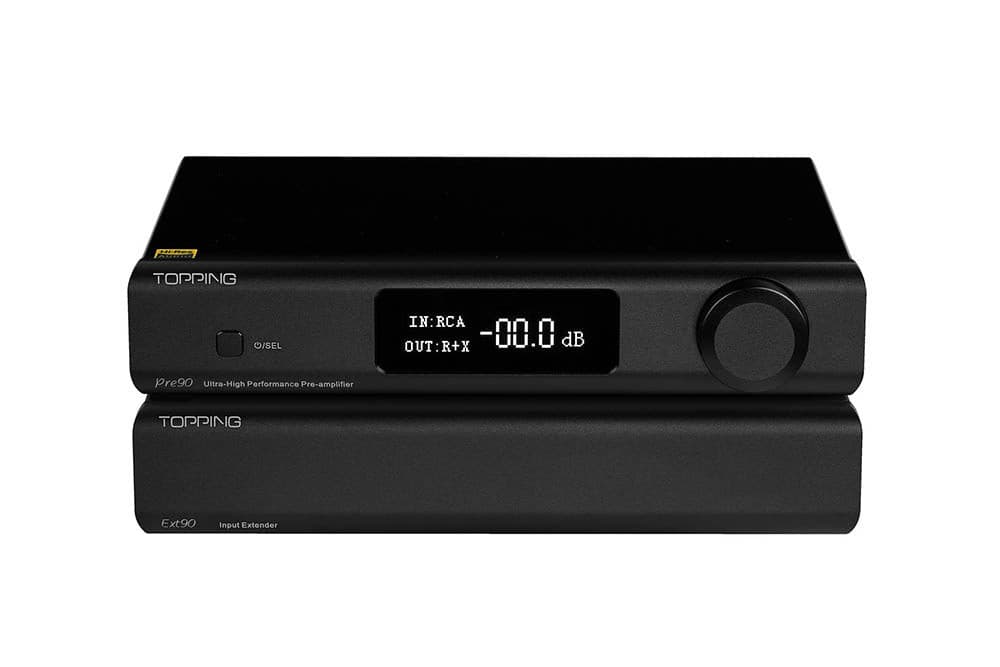 TOPPING PRE90 Preamplifier & EXT90 Extender - GreshamTech
