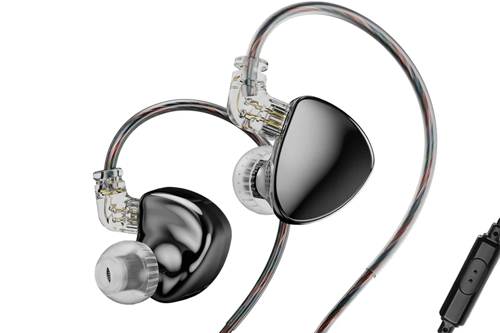 TRN MT5 Dual Dynamic Driver In-Ear Headphone - GreshamTech