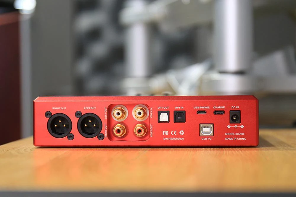 QULOOS QLS QA390 Dual AK4497EQ Desktop Music Player & DAC - GreshamTech