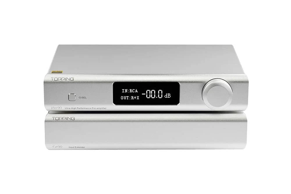 TOPPING PRE90 Preamplifier & EXT90 Extender - GreshamTech