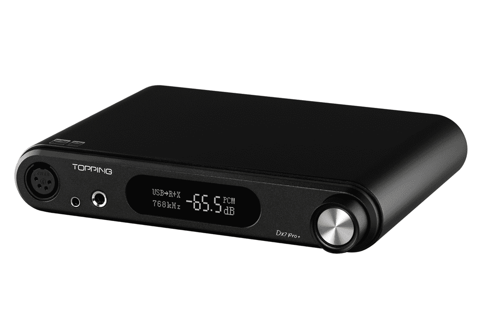 TOPPING DX7 Pro+ ES9038PRO Desktop DAC & Headphone Amplifier - GreshamTech
