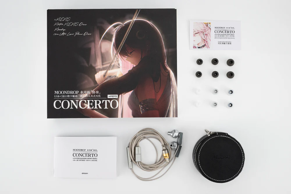 MOONDROP Concerto xMEMS+Planar In-Ear Headphone - GreshamTech