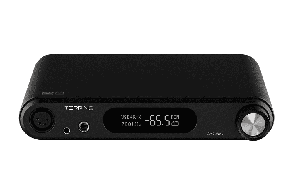 TOPPING DX7 Pro+ ES9038PRO Desktop DAC & Headphone Amplifier - GreshamTech