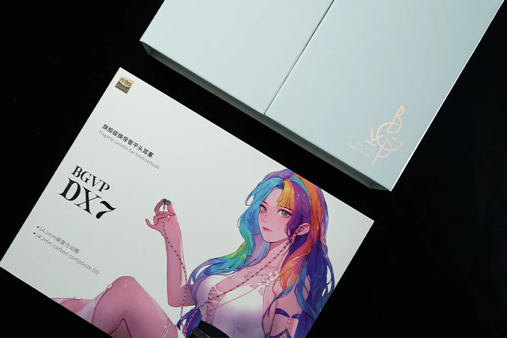 BGVP DX7 14.2mm Dynamic Driver In-Ear Headphone - GreshamTech