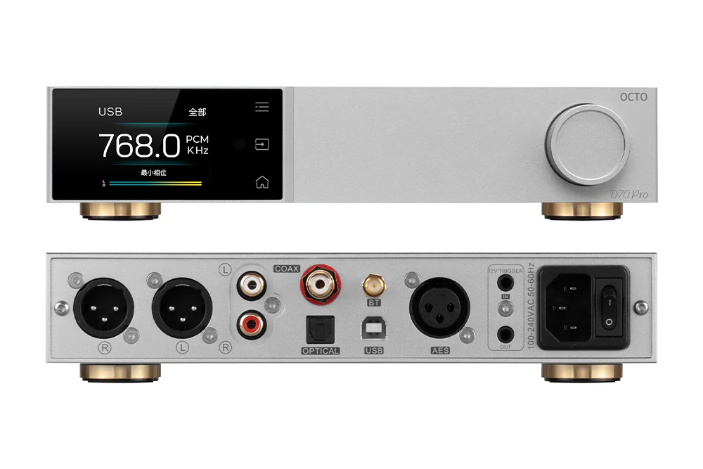 TOPPING D70 PRO OCTO Eight CS43198 Digital to Analog Convertor (DAC) - GreshamTech