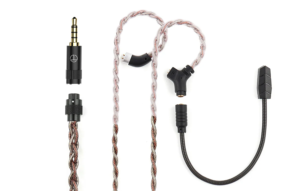 TRN RedChain Plus Gaming Headphone Upgrade Cable - GreshamTech