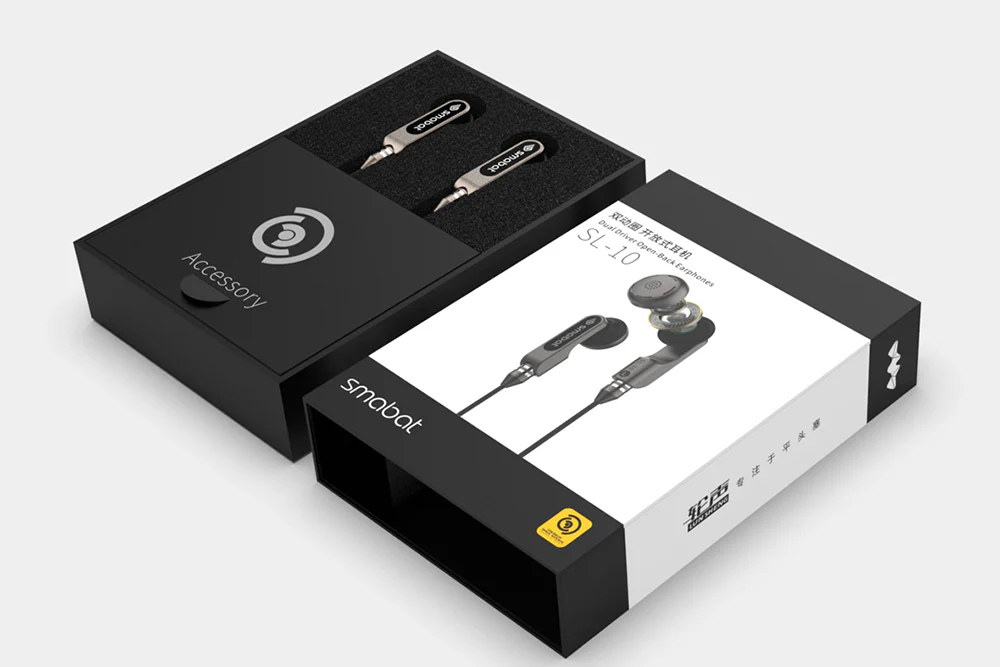 SMABAT SL10 Dual Dynamic Driver Earbud - GreshamTech