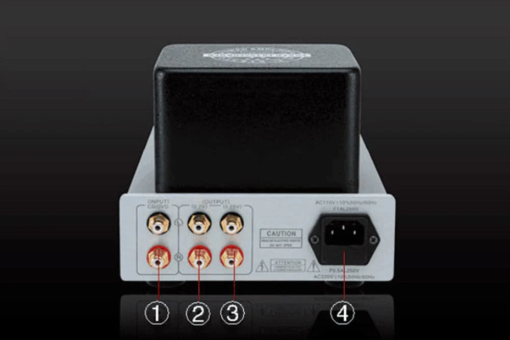 YAQIN MS12B Preamplifier & Phono Stage - GreshamTech