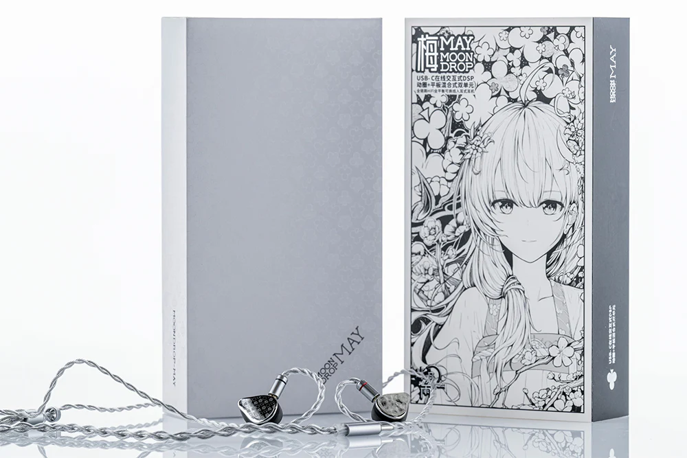 MOONDROP MAY Dynamic Driver + Planar Driver In-ear Headphone - GreshamTech