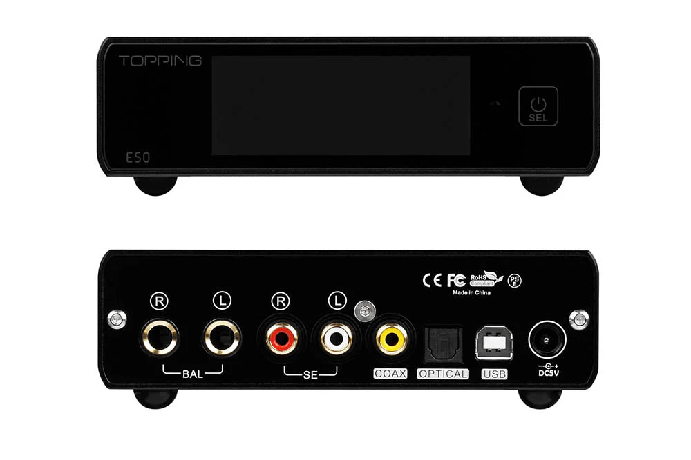 TOPPING E50 ES9068AS Digital to Analog Convertor (DAC) - GreshamTech