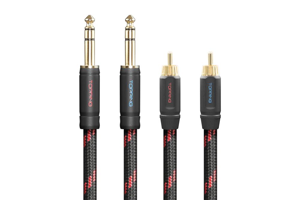 TOPPING TCRT1 RCA - TRS Cable - GreshamTech