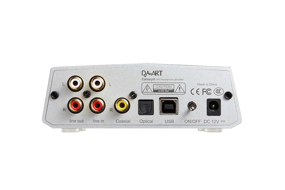 DAART CANARY II ESS9038Q2M Desktop DAC & Headphone Amplifier (YULONG) - GreshamTech