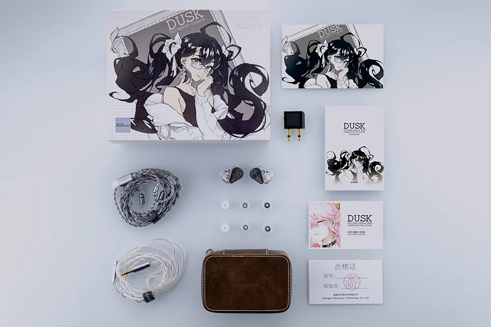 MOONDROP x Crinacle DUSK 2DD+2BA+2Planar In-ear Headphone - GreshamTech