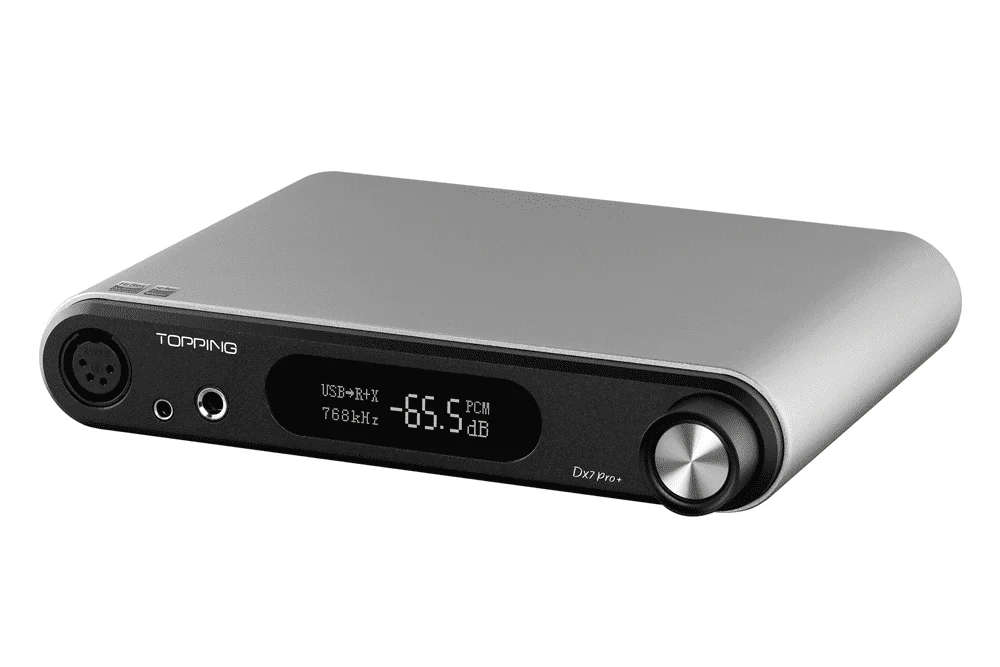 TOPPING DX7 Pro+ ES9038PRO Desktop DAC & Headphone Amplifier - GreshamTech
