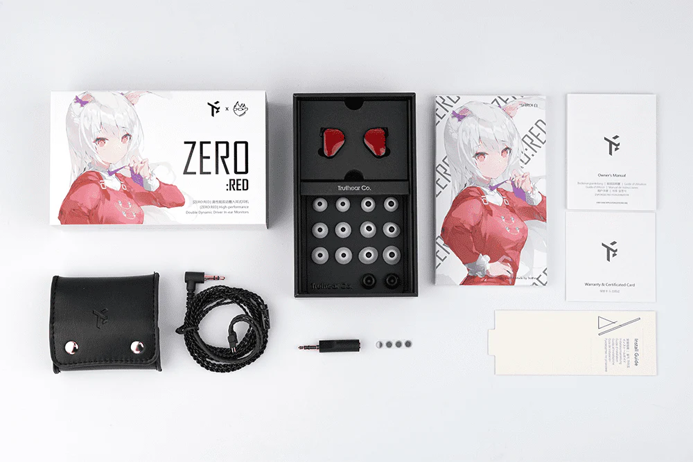 TRUTHEAR x Crinacle ZERO: RED Dual Dynamic Drivers In-Ear Headphone - GreshamTech