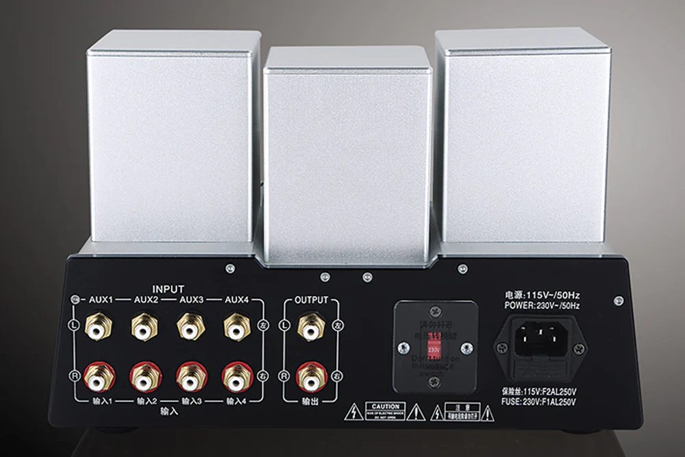 YAQIN B2T 5AR4 EL84 12AX7 12AU7 Tube Preamplifier - GreshamTech