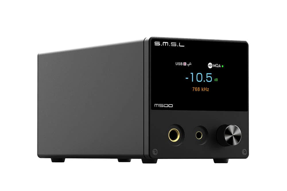 S.M.S.L M500 MKIII ES9038PRO Desktop DAC & Headphone Amplifier - GreshamTech